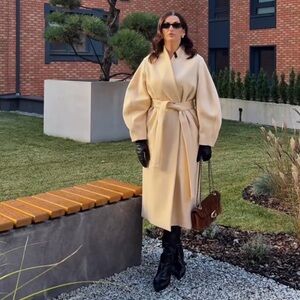 ZARA OVERSIZED WOOL BLEND COAT